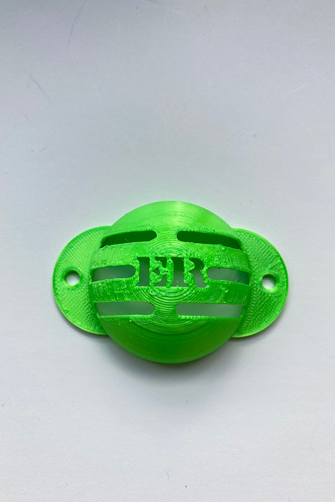 Personalized Golf Ball Marking Stencil with 3 Horizontal Alignment Lines - 3D Printed