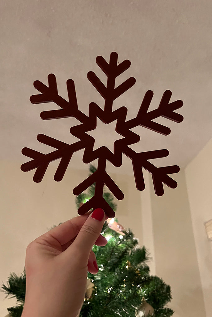 Outdoor snowflake Ornament - 3D Printed