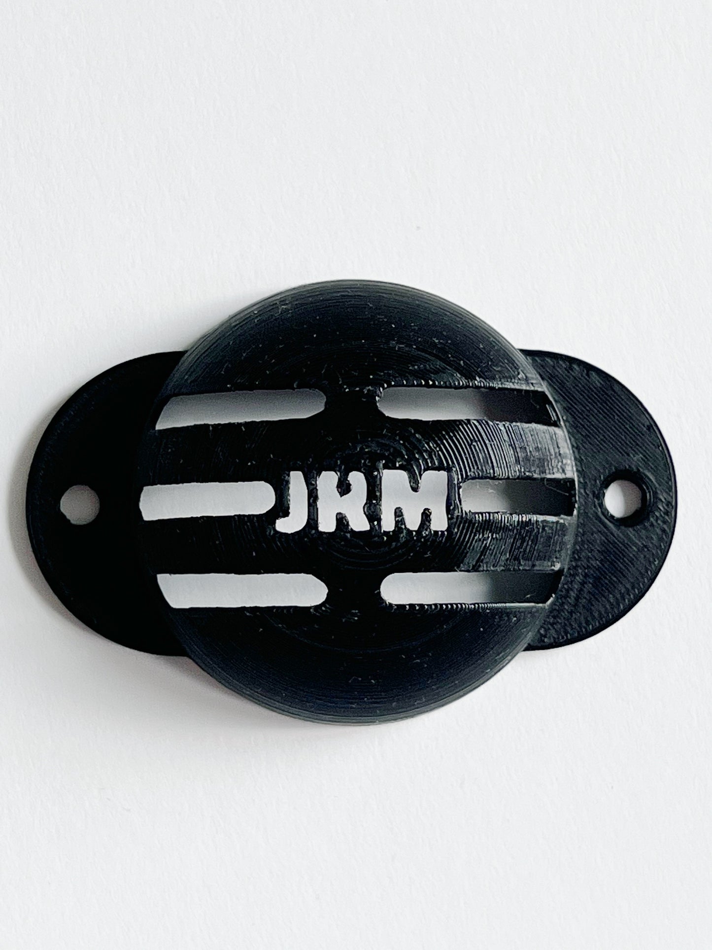 Personalized Golf Ball Marking Stencil with 3 Horizontal Alignment Lines - 3D Printed