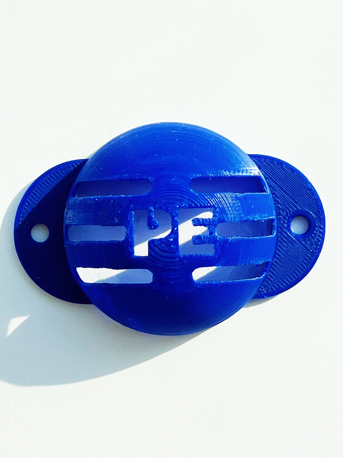 Personalized Golf Ball Marking Stencil with 3 Horizontal Alignment Lines - 3D Printed