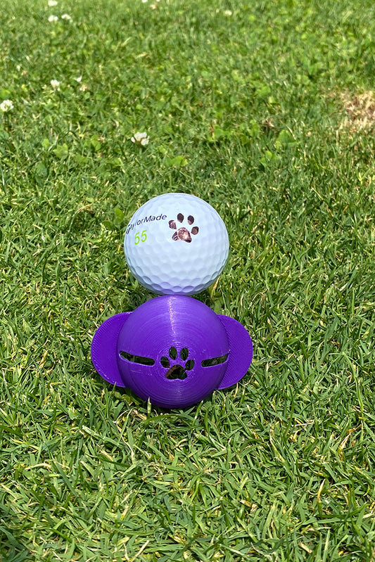 Dog Paw - Golf Ball Marking Stencil - 3D Printed