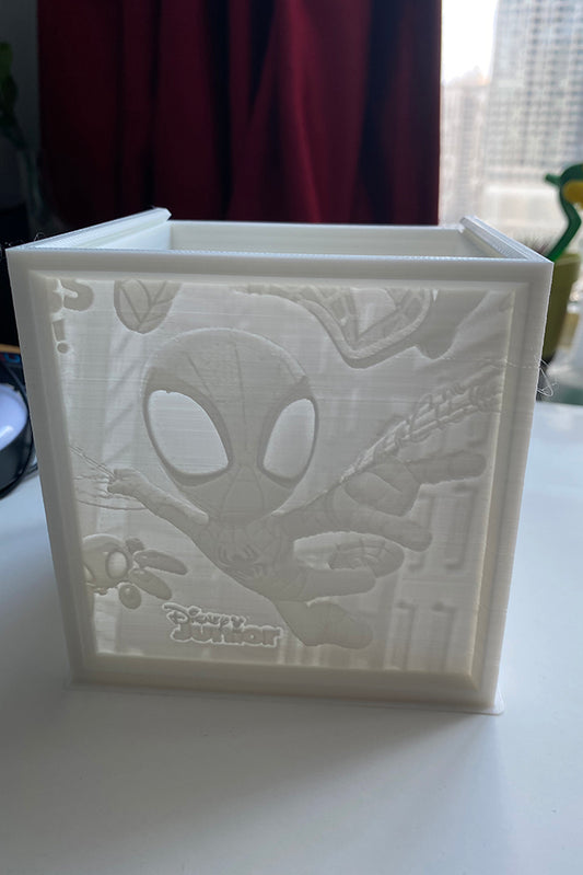 Lithophane Cube Light box (4 pictures)