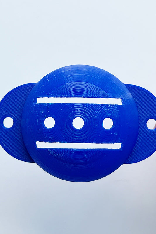 3 Dots, 2 alignment lines - 3D Printed