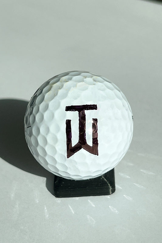 Tiger Woods Golf Ball Marking Stencils - 3D Printed
