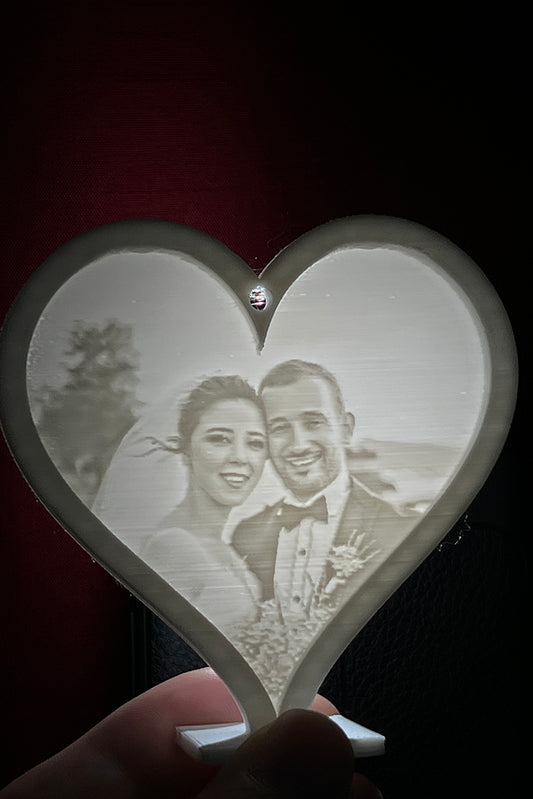 Lithophane Heart